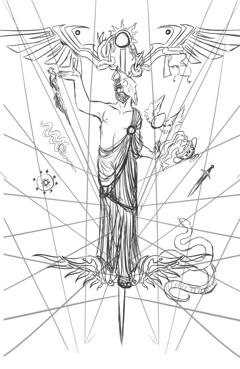 Asclepius Sketch